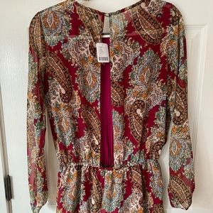 NWT Fall/Winter Special Occasion Shorts Romper